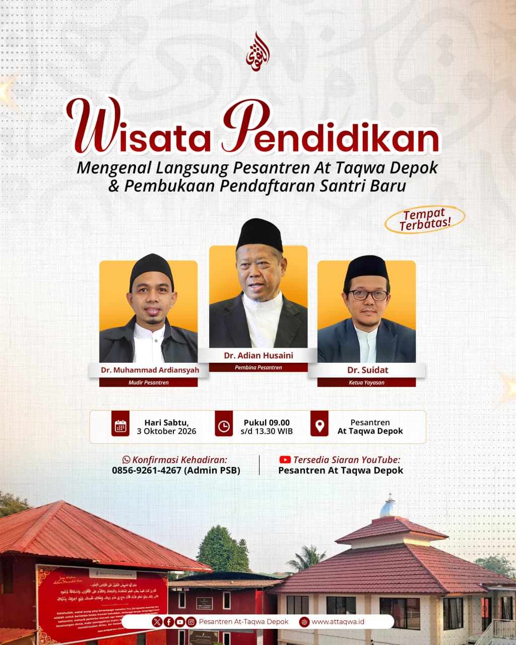Pendaftaran Santri Baru At-taqwa Depok
